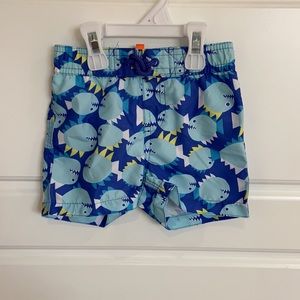 Piranha swim trunks!
